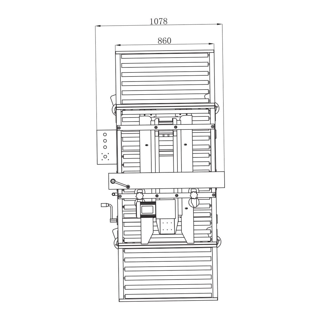 Pacmasta Carton Sealing Machine - (W) 600mm X (H) 600mm