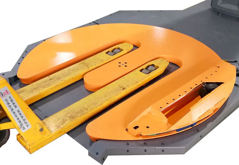 X500 Model E Type Turntable Fully Automatic Pallet Wrapping Machine