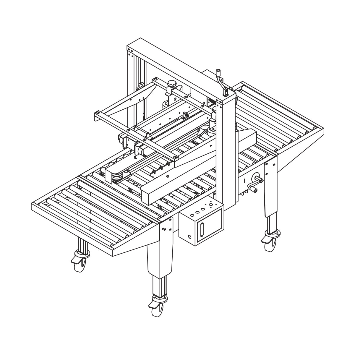Pacmasta Carton Sealing Machine - (W) 600mm x (H) 600mm