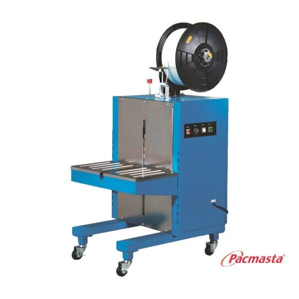 Pacmasta Semi-Auto Strapping Machine-Side Action - Painted - Plasquip