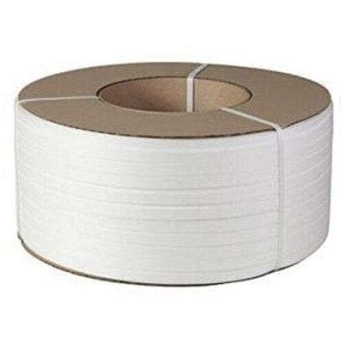5 mm x 0.47 mm White PP Premium Machine Strap -7000 M and Core Size 200 mm