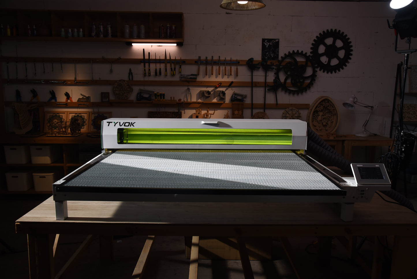 All New Tyvok K1  Co2 Laser Cutting and Engraving machine