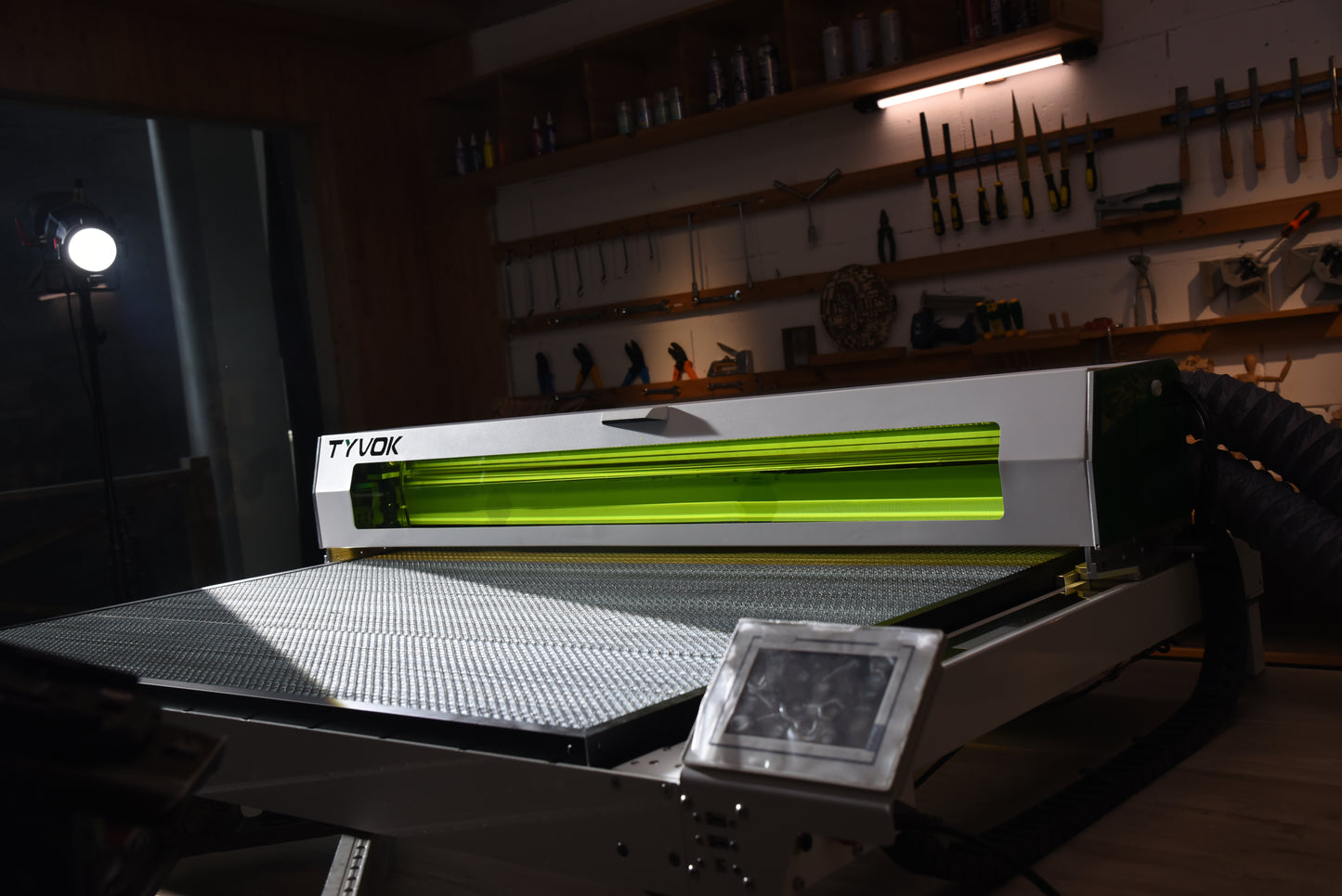 All New Tyvok K1  Co2 Laser Cutting and Engraving machine