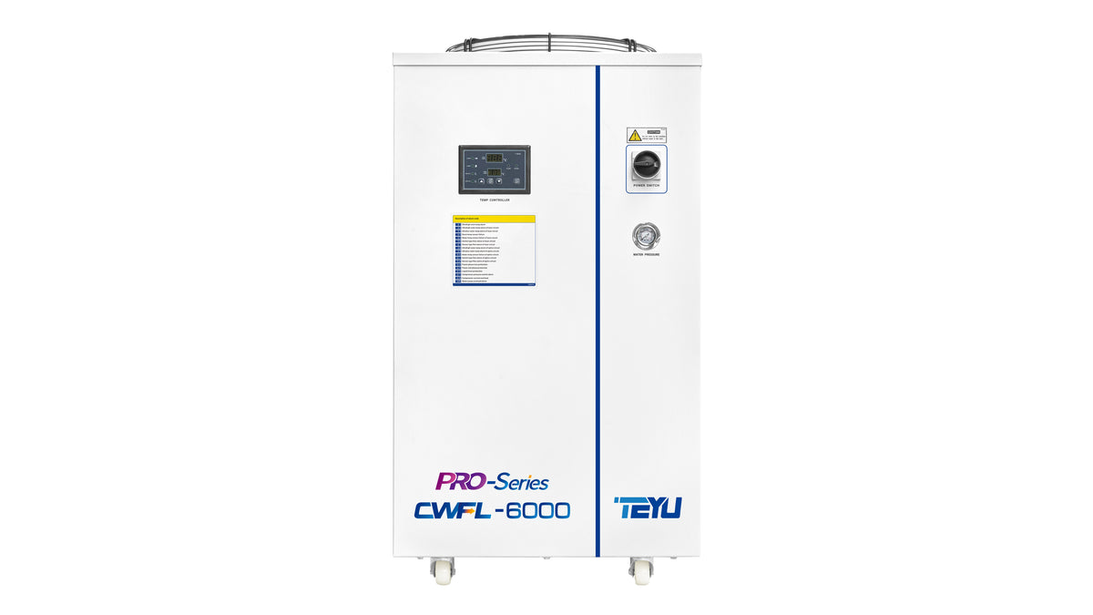 CWFL-6000 fibre laser water chiller view 2