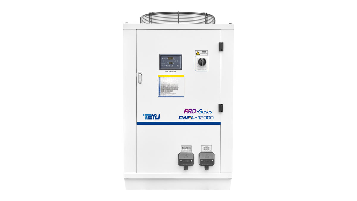 CWFL-12000 fibre laser water chiller view 2