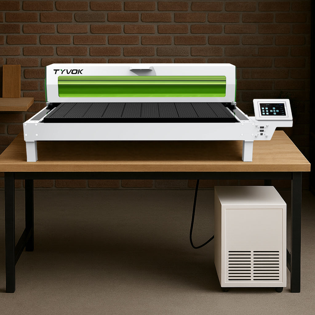 All New Tyvok K1  Co2 Laser Cutting and Engraving machine