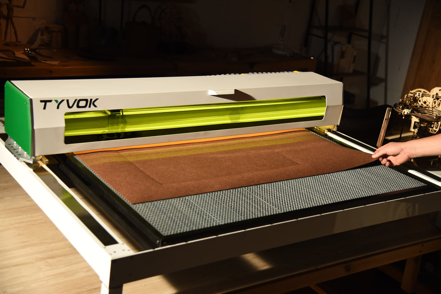 All New Tyvok K1  Co2 Laser Cutting and Engraving machine