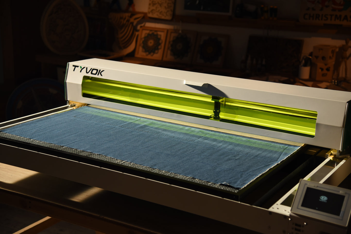 All New Tyvok K1  Co2 Laser Cutting and Engraving machine