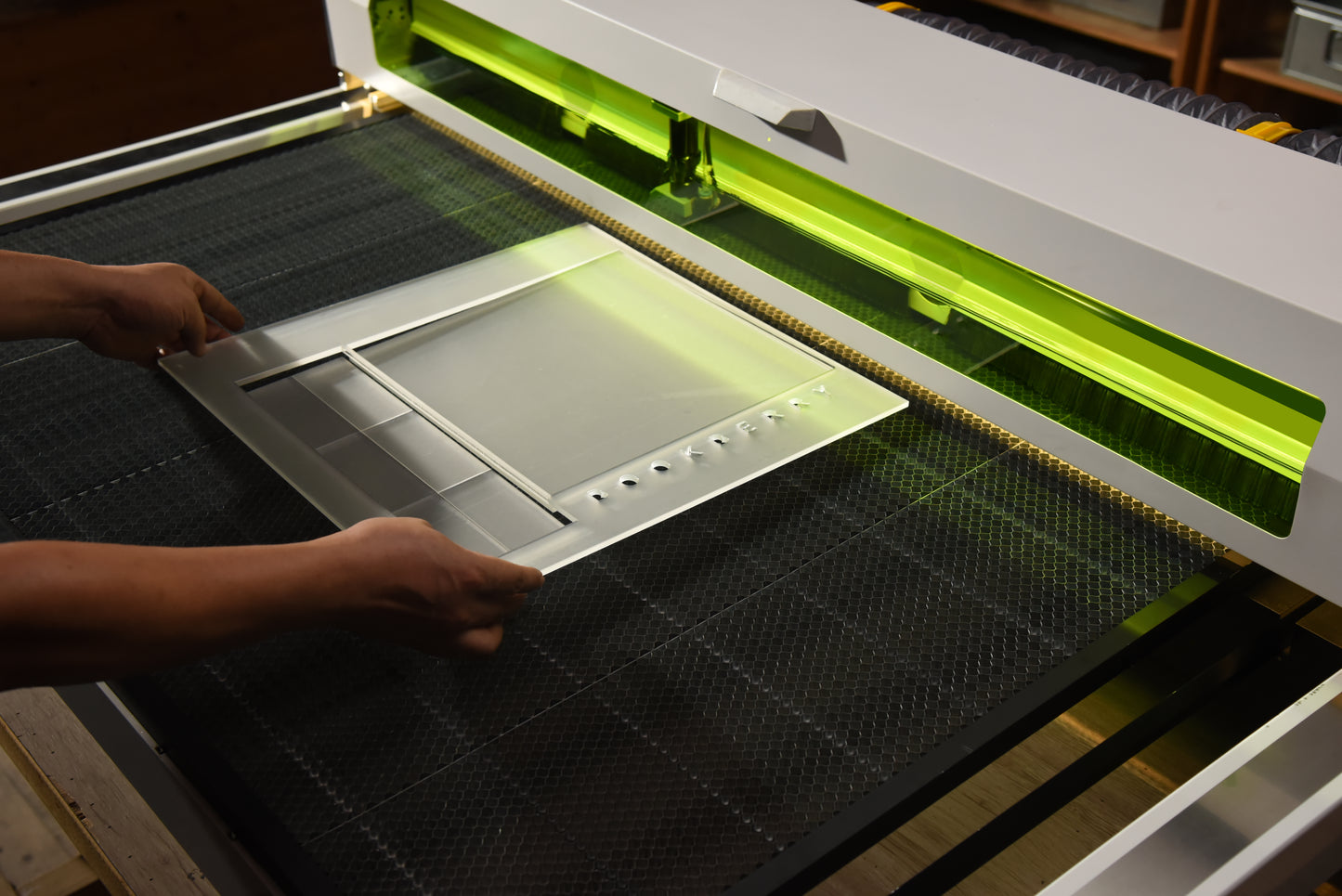 All New Tyvok K1  Co2 Laser Cutting and Engraving machine