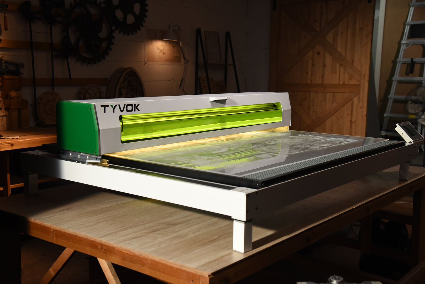 All New Tyvok K1  Co2 Laser Cutting and Engraving machine
