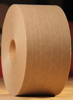 Kraft (Brown) Gummed Paper Tape - SAVE - 70mm X 100m