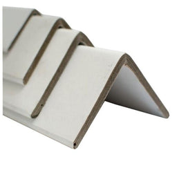 Dura-Grip 50 X 50 X 4.0 X 50mm White Edge Board Protectors - Box Of 1000