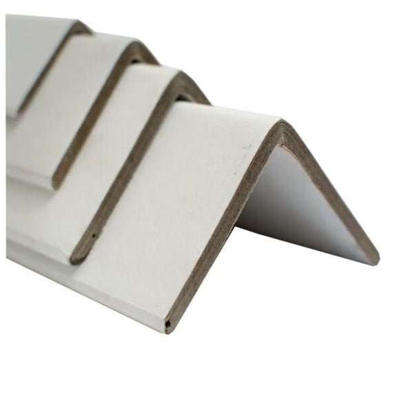 Dura-Grip 50 X 50 X 4.0 X 50mm White Edge Board Protectors - Box Of 1000