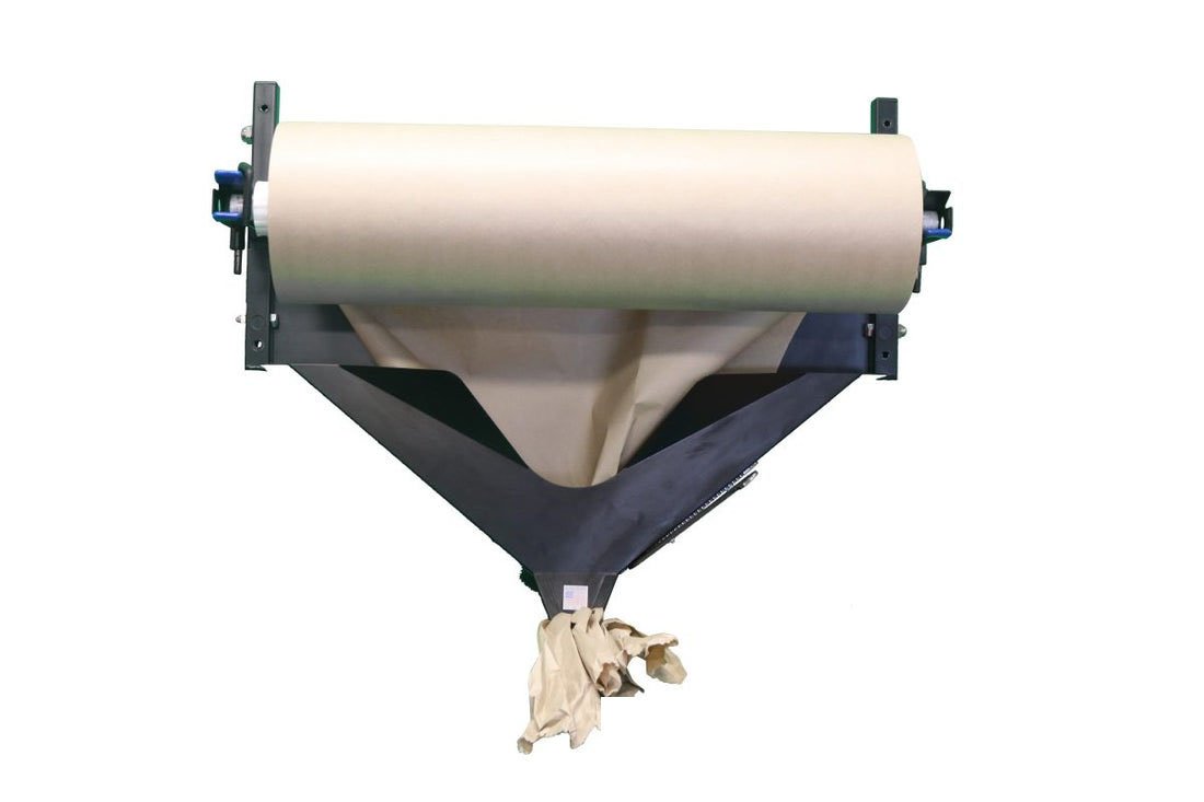 Pac-King HD Kraft Paper Dispenser With Crumple Device-Wall Mounted 600mm