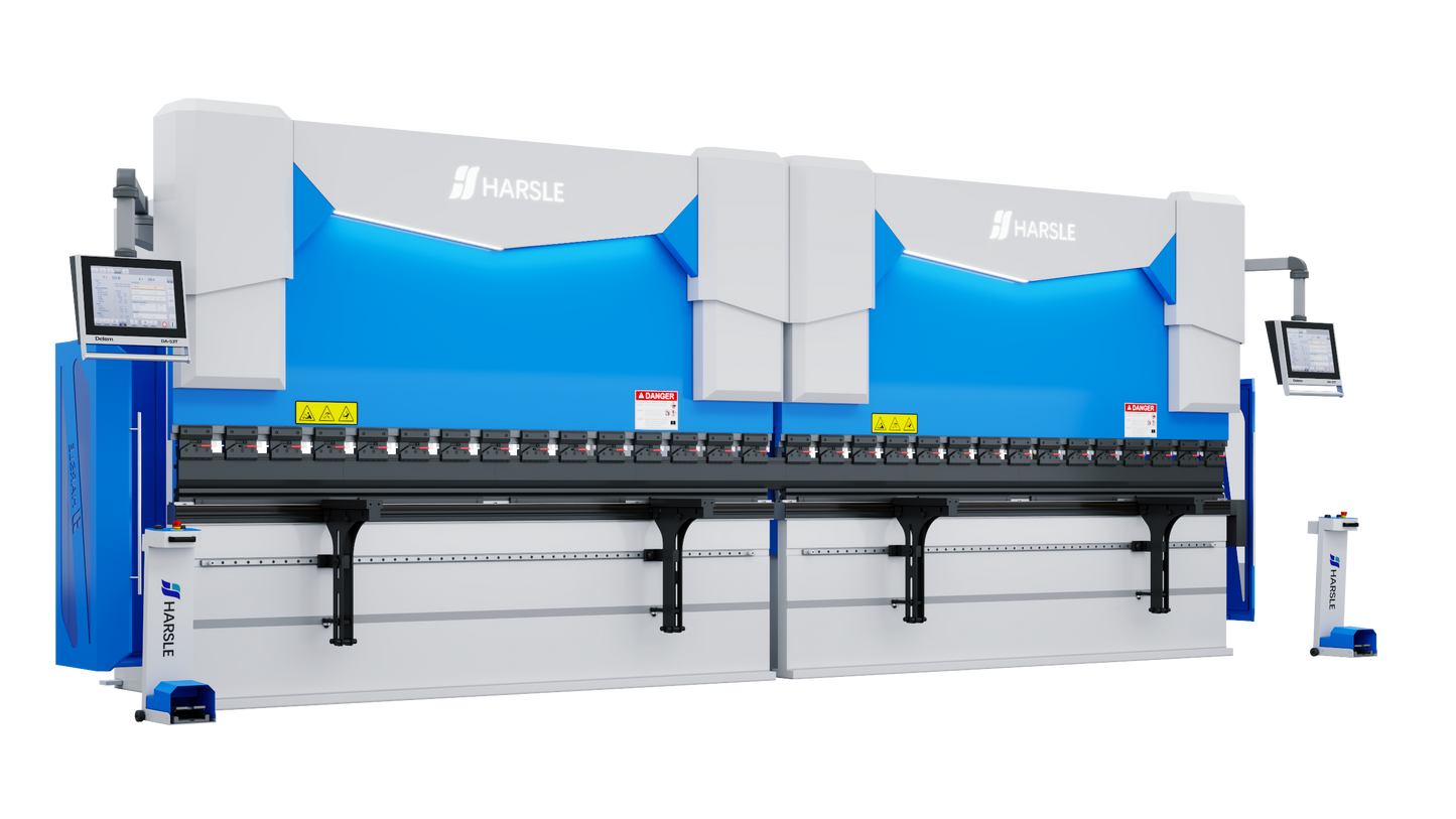 HARSLE SyncBend 120080 CNC Press Brake — 1200T / 8000×2mm