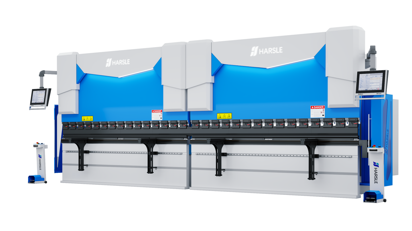 HARSLE SyncBend 120080 CNC Press Brake — 1200T / 8000×2mm