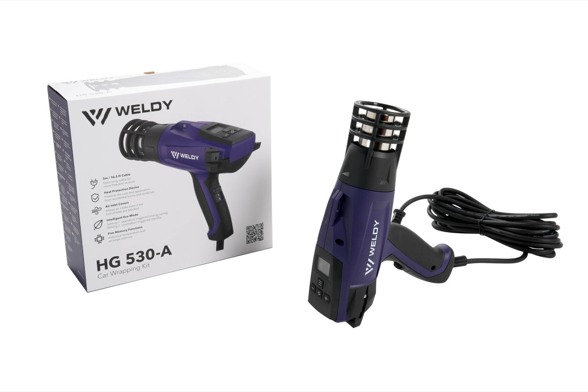 WELDY HG 530-A car wrapping kit - contents