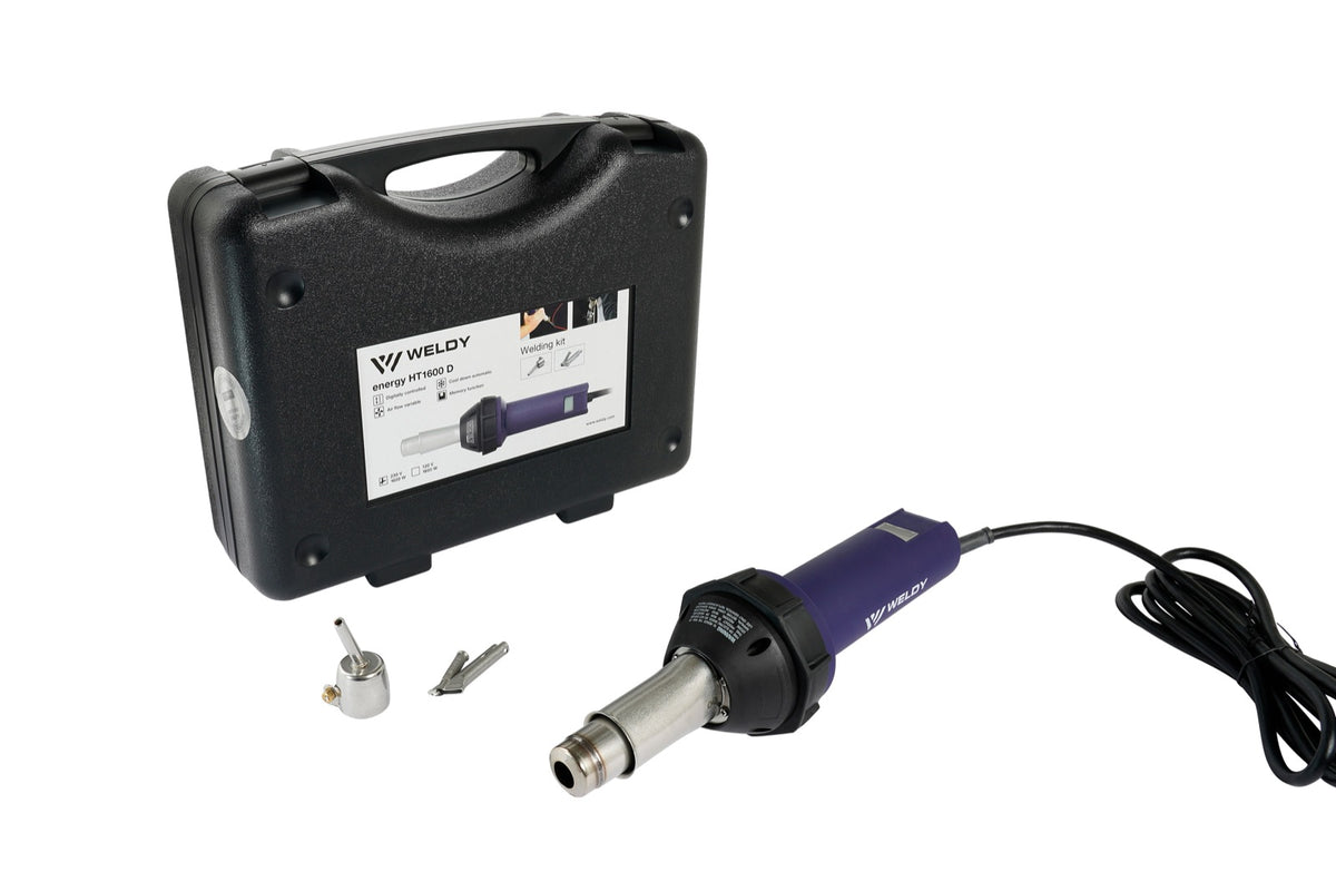 WELDY Energy HT1600D plastic welding kit - contents