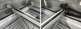 AXIS SANS gantry with linear guides and belt transmission