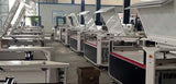 AXIS SANS CO2 laser machines with lids open