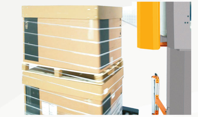 S300 Model Inline Fully Automatic Pallet Wrapping Machine
