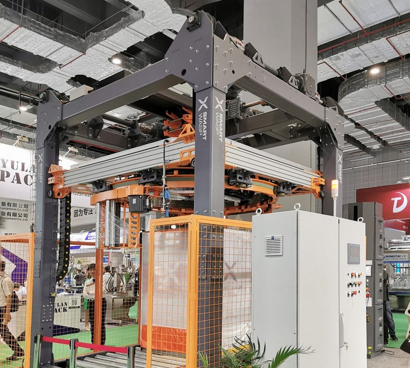 X1300 Ring Type High Speed Fully Automatic Pallet Wrapping Machine