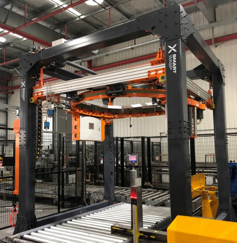 X1300 Ring Type High Speed Fully Automatic Pallet Wrapping Machine