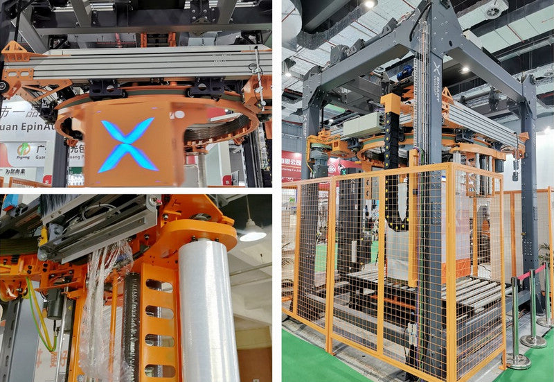 X1300 Ring Type High Speed Fully Automatic Pallet Wrapping Machine