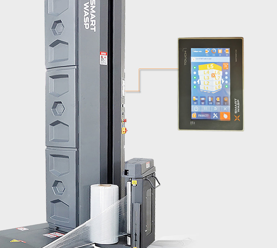X100 Semi Automatic Pallet Wrapping Machine