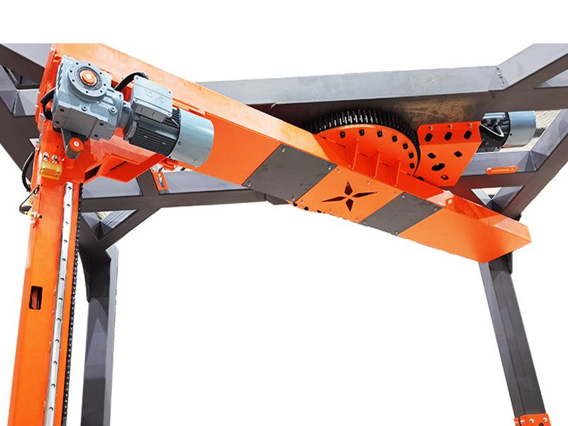 X1000 Rotary Arm Fully Automatic Pallet Wrapping Machine