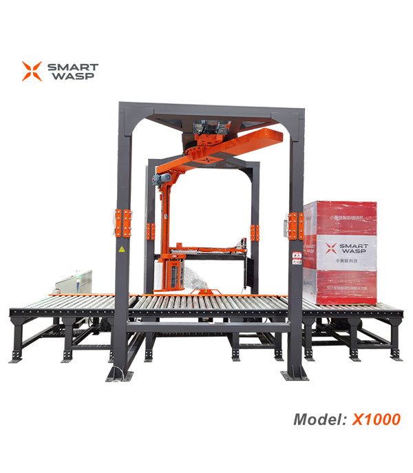 X1000 Rotary Arm Fully Automatic Pallet Wrapping Machine