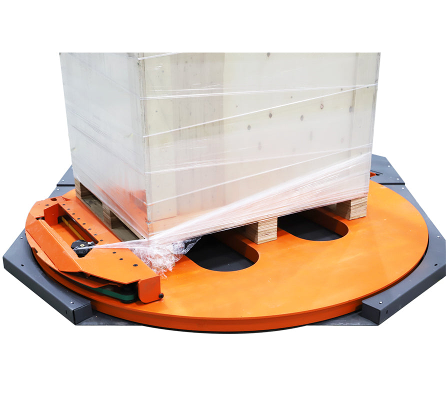 X500 Model E Type Turntable Fully Automatic Pallet Wrapping Machine