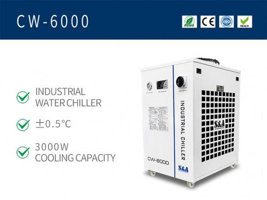 CW-6000 Co2 Laser Water Chillers - Plasquip
