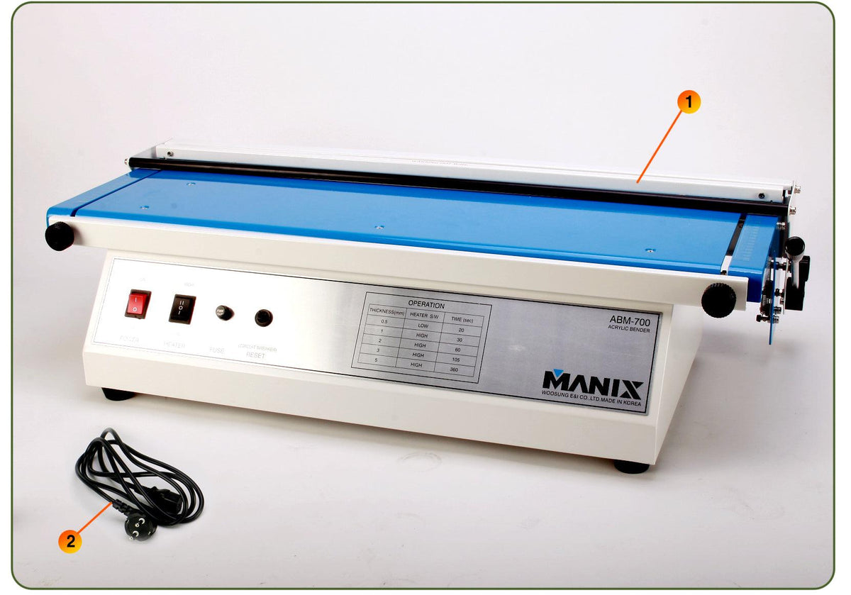 Plasquip Acrylic Bending Machine ABM-700 - Plasquip