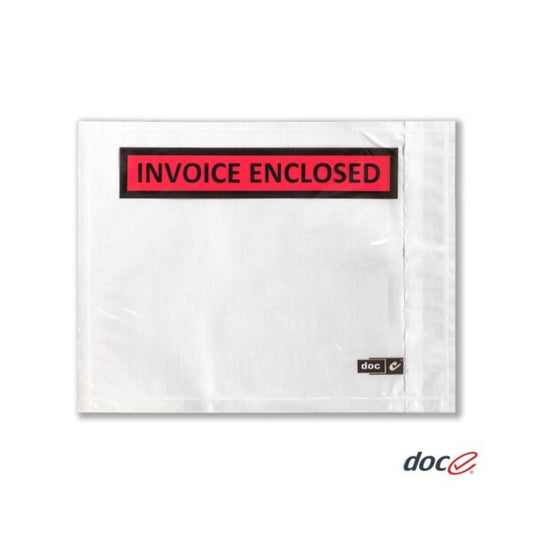 Doc E - Invoice Enclosed Doculope 115 X 150 White
