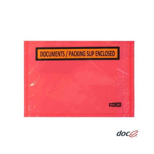 Doc E - Documents/Packing Slip Enclosed 115 X 165 Red