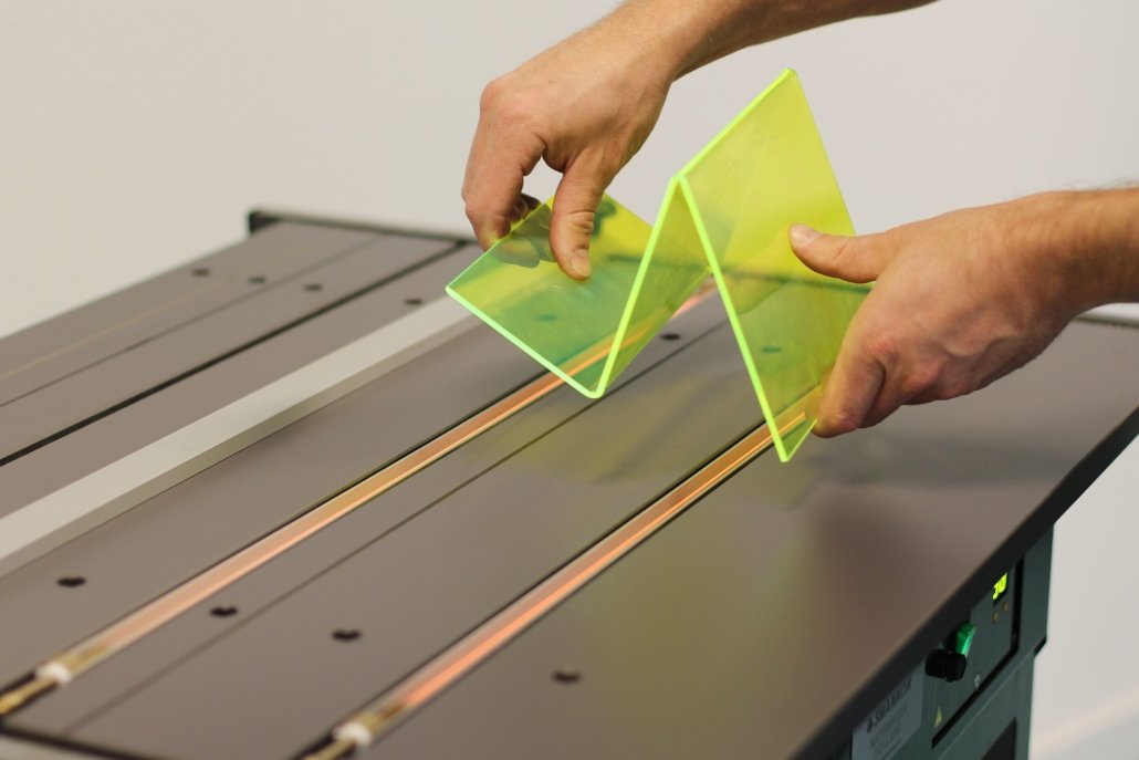 Multiple bends on the Shannon HRT bending machine