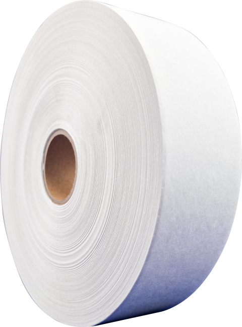 White Gummed Paper Tape - SAVE - 70 mm X 184 m