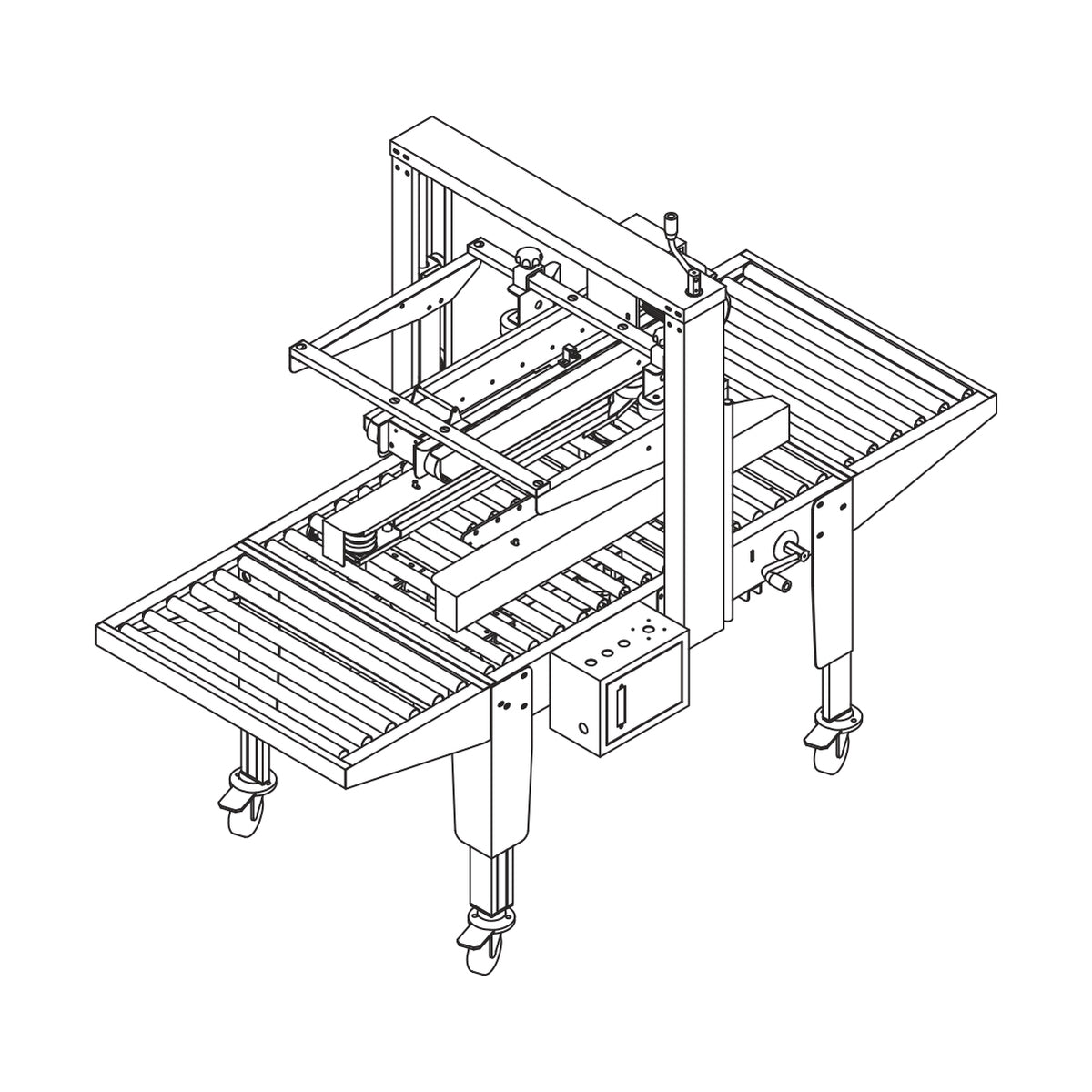 Pacmasta Carton Sealing Machine - (W) 600mm x (H) 600mm