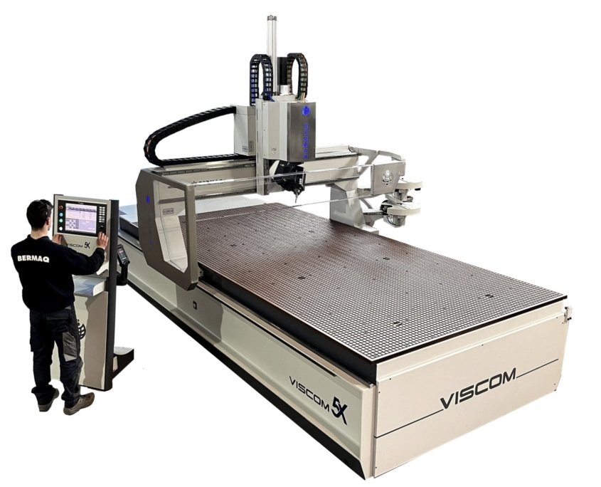 VISCOM 5 AXIS CNC MILLING/ROUTING MACHINE – Plasquip