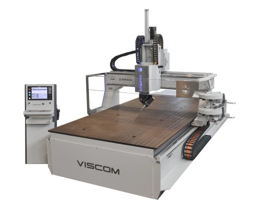 VISCOM 5 AXIS CNC MILLING/ROUTING MACHINE – Plasquip